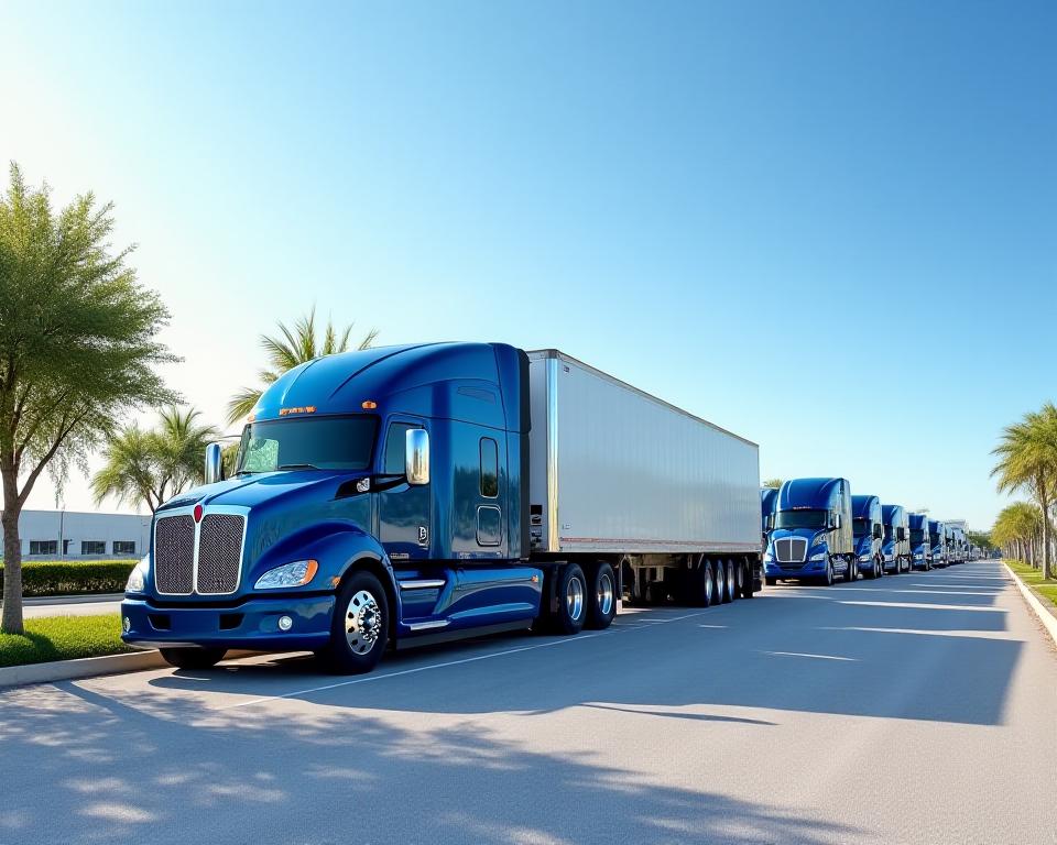 Seminole Trucking fleet in Orlando